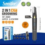 Sonifer SF-9680 – patogus trimeris ir skustuvas namams bei kelionėms